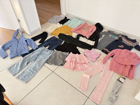 Kinderpaket für Mädchen Grösse 122/128