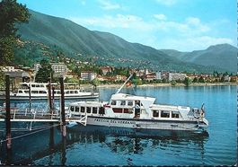 LOCARNO Schiff-Lände - Schiff Freccia del Verbano