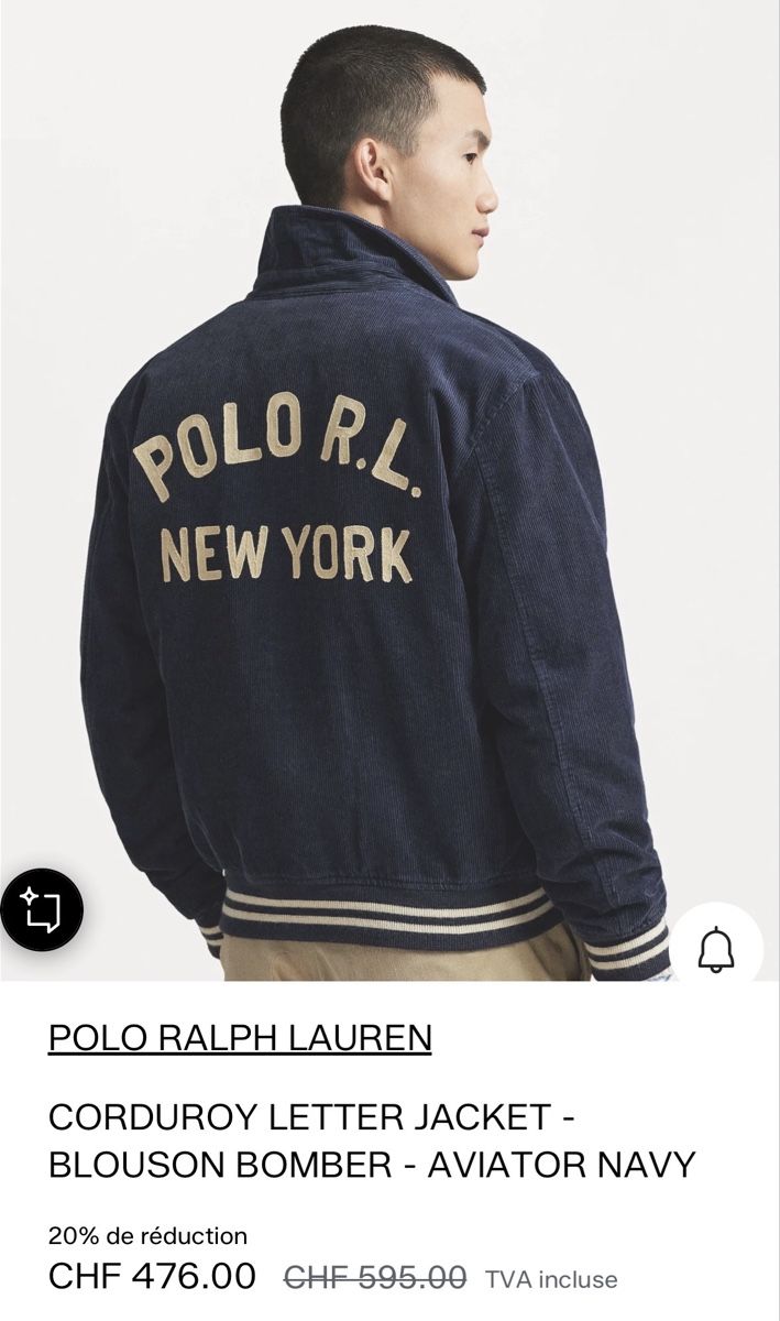 Ralph Lauren Giacche: Varsity Jacket RALPH LAUREN (M) – Nuovo (secondo la descrizione) da Coppet venduto da Apicius1 6