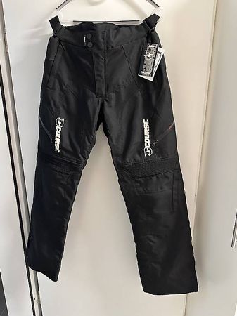 Neue Motorradhose Venom von Course, Gr 2XL/ 56 in schwarz