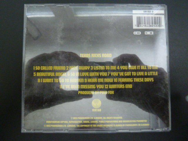 CD: Texas - Ricks Road  (vergriffen) – Usato da Au ZH venduto da sikoku 2