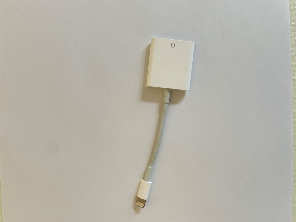 Apple Lightning zu SDKarten Adapter Kaufen auf Ricardo