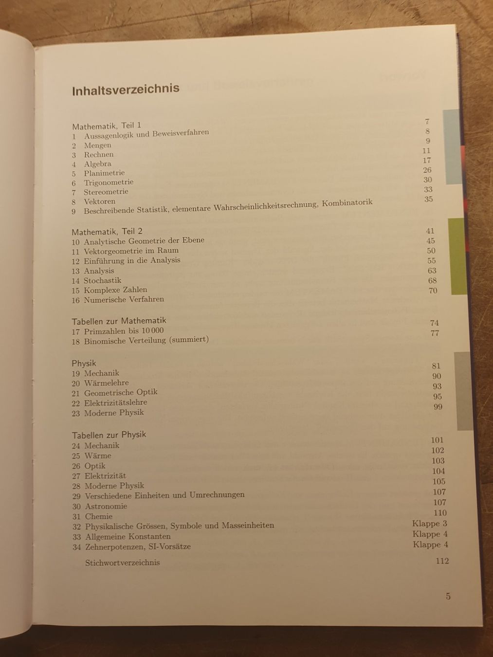Libri: Fundamentum Mathematik und Physik - Formeln, Begriffe, Tabel – Usato da Zürich venduto da loosebone 3