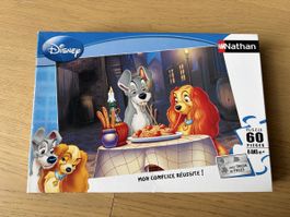 Disney Puzzle "Susi und Strolch" (Lady and the Tramp)