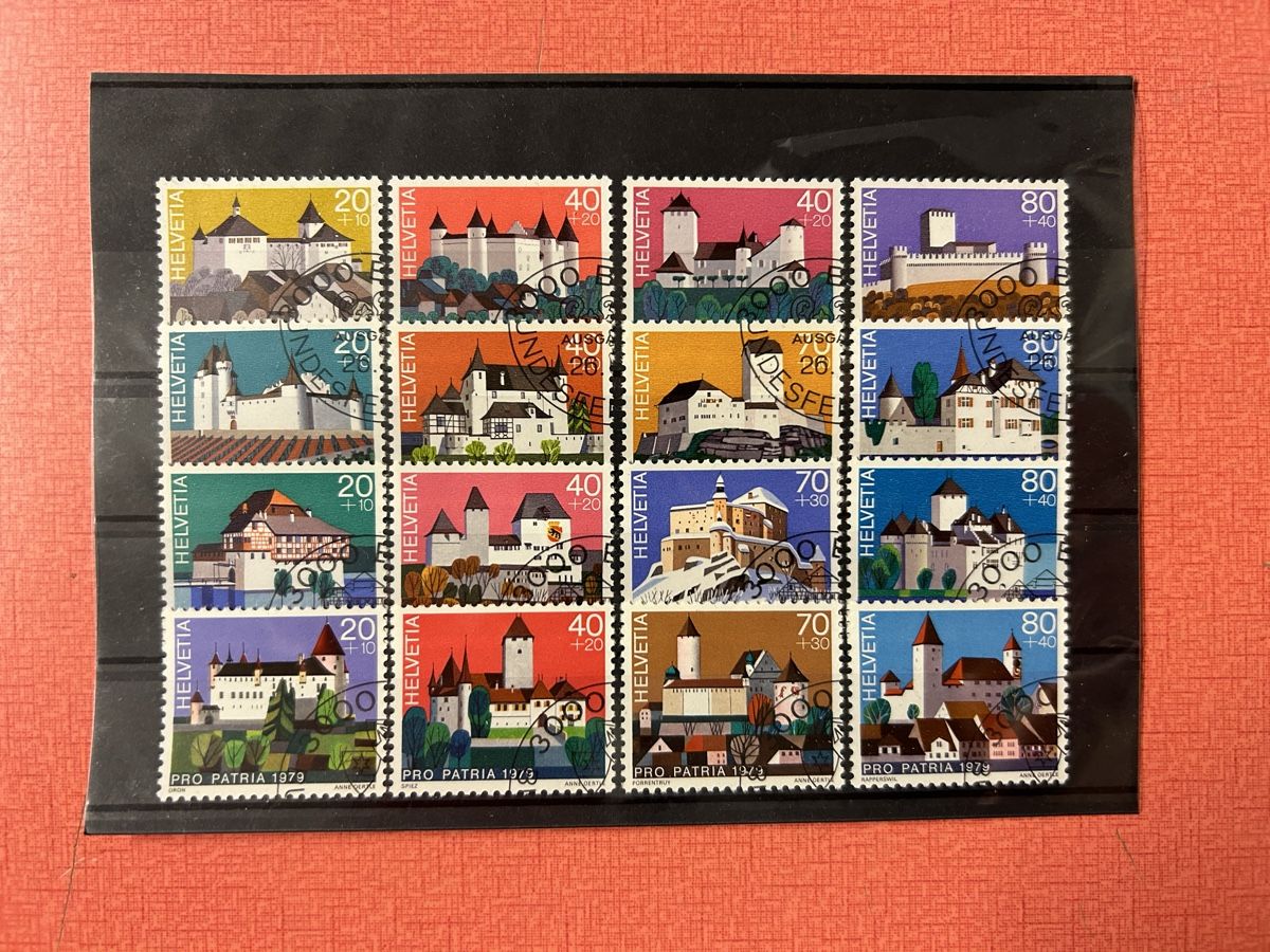 Tutti i francobolli: Briefmarken Sammlung Schweiz diverse Jahrgaenge""" – Usato da Lanzenhäusern venduto da vic63 1