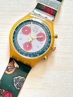 Swatch Riding Team Uhr, RARITÄT! Chronograph