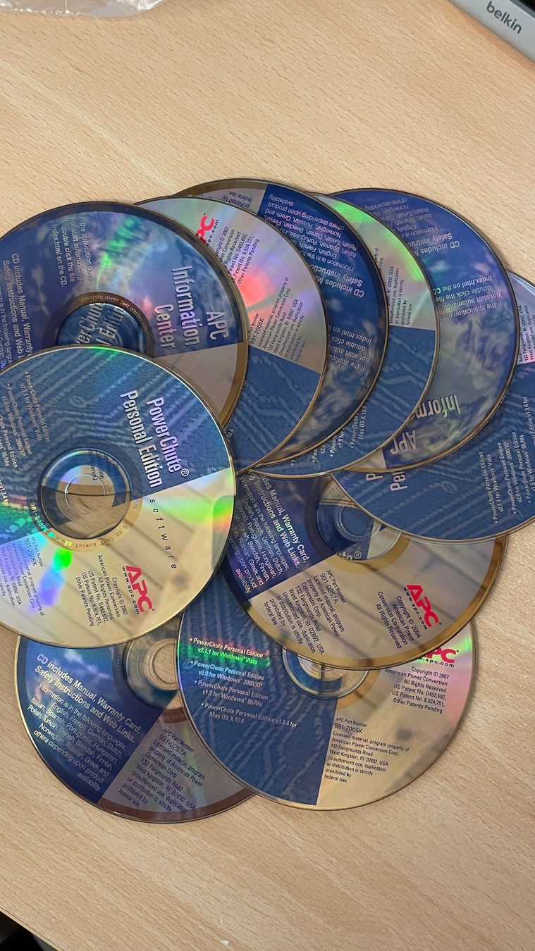 CDs: 10 CDs zum Basteln – Gebraucht aus Glattfelden von cybermaxx