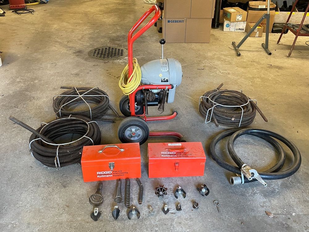 Rohrreinigungsmaschiene Ridgid 1500SP Kaufen auf Ricardo