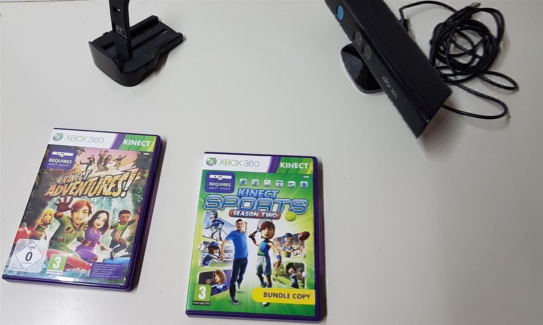 Microsoft Controller: 😎 Kinect Sensor Xb 360  mit Spiele – Usato da Schüpfheim venduto da Games_Spielkonsolen 1