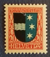 ABJ29) 39.1.12b, Abart Stern richtung 10 Stumpf postfrisch