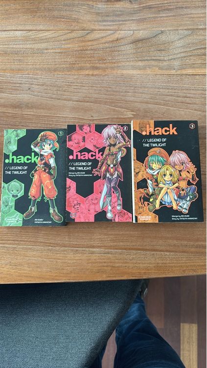 .hack//Legend of the Twilight Manga, Band 1-3, Komplett (Gebraucht) in ...