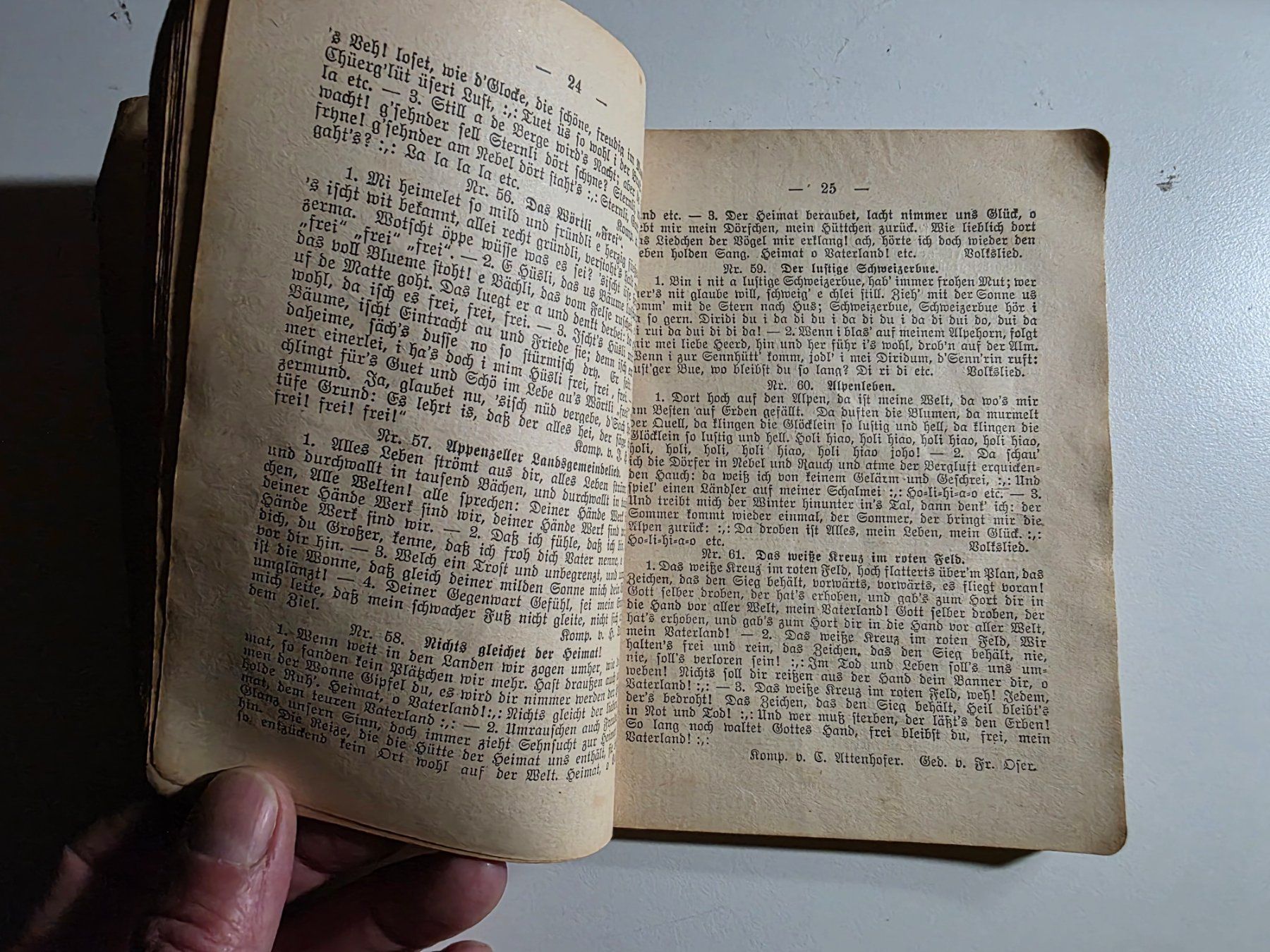 Libri: Antikes Edelweiss Liederbuch – Usato da Walterswil BE venduto da Lonitti 3