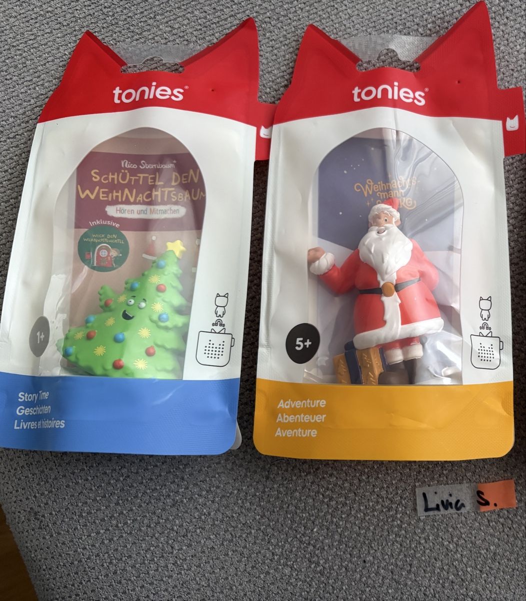 Tonies Figuren: Weihnachts Tonies – Neu und originalverpackt aus Muttenz von Liiapolo