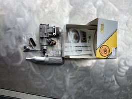 IRVIN RC Motor 40 ABC mit Schalldaempfer boxed, mit Zubehoer