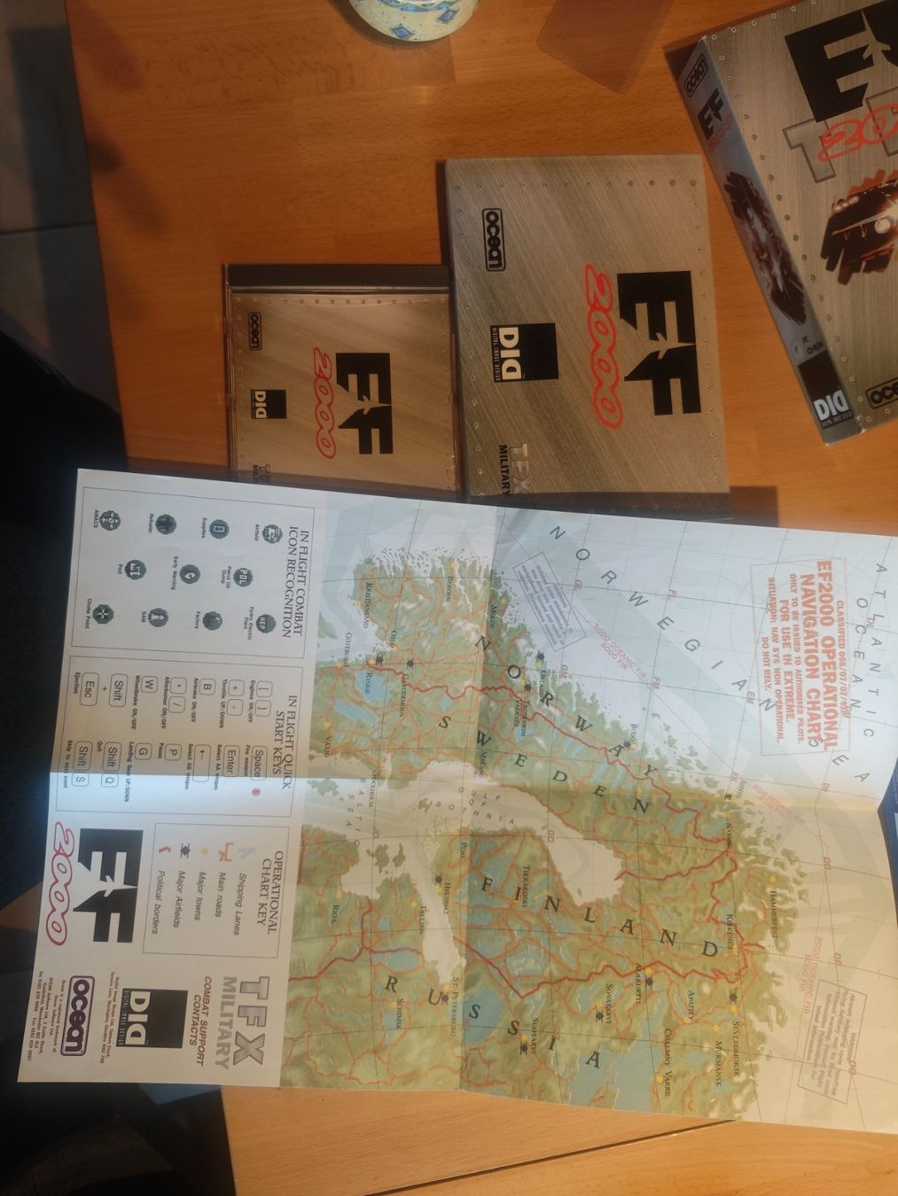 Giochi: EF2000 - PC Game - Klassiker - Top Zustand - Komplett! – Usato da Wolfwil venduto da Rarak 2