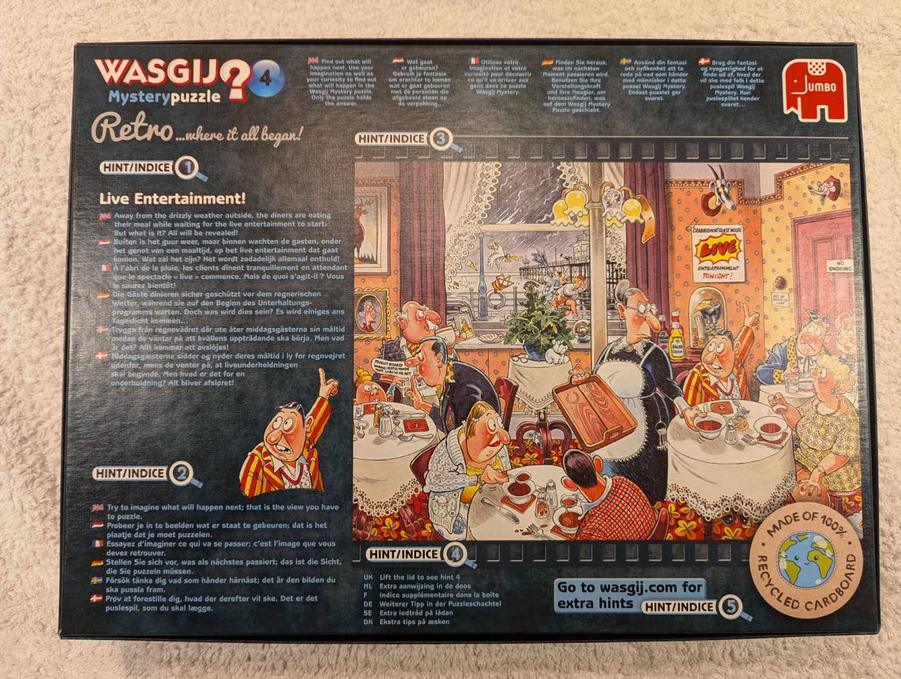 Wasgij Puzzles: Wasgij Retro Puzzle Nr 4, 1000 Teile – Gebraucht aus Goldingen von YouAreMySunshine 1