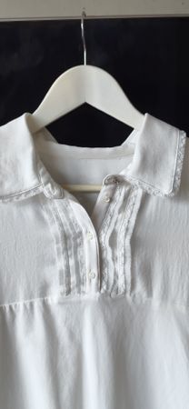 MARCCAIN Bluse weiss Grösse N4 wie neu!