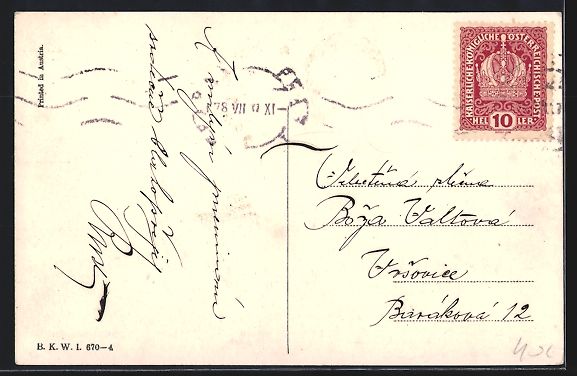 Cartes postales: sign. Mitzi Marbach: Paar auf einer Wies – D'occasion à Berlin par bartko-reher 1