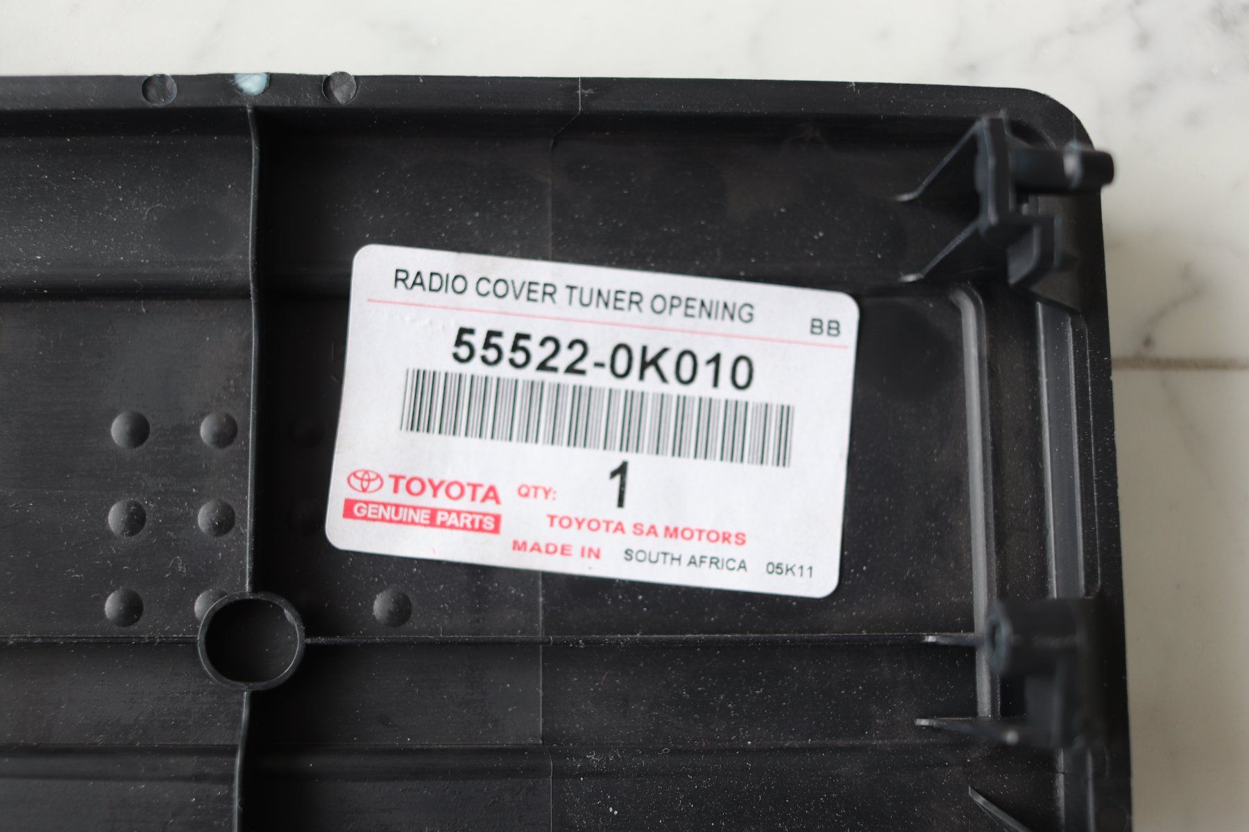 Radios: Toyota Hilux - Radioblende – Gebraucht aus Termen von Timotei 2