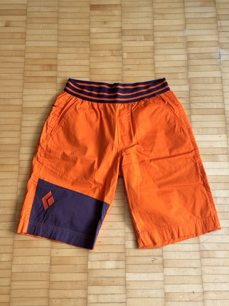 Black Diamond Pantalons: Black Diamond Shorts orange/dark violet size M – Neuf (Voir description) à Zürich par nicola.witzig