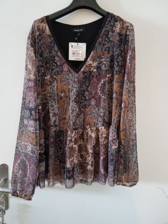 Desigual Bluse Gr.XL neu