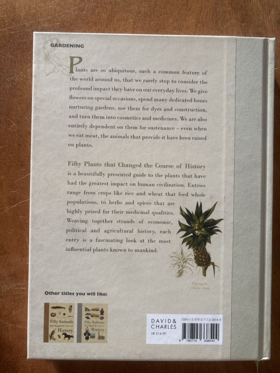 Libri: Fifty Plants That Changed History – Usato da Zürich venduto da WWehrle 1