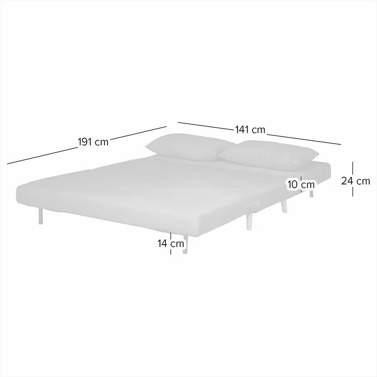 Sofas: Sofa guest bed 2 person sofa – Gebraucht aus Egg b. Zürich von udm_6b8w 4