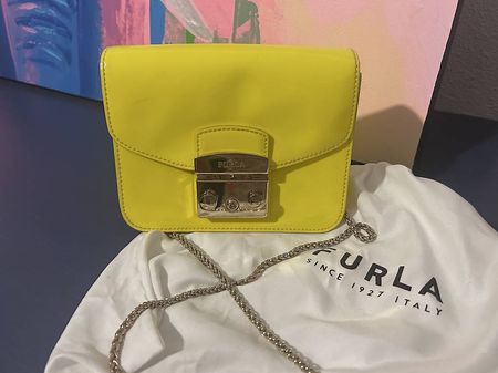 FURLA YELLOW BAG