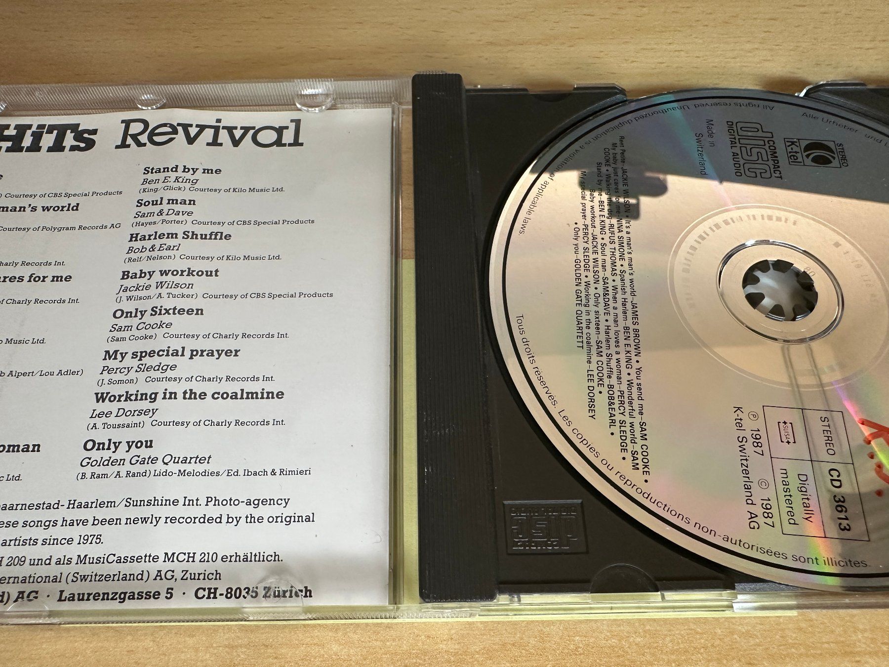 CD: Various – Hits Revival – Usato da Rikon im Tösstal venduto da Alpenmutz 2