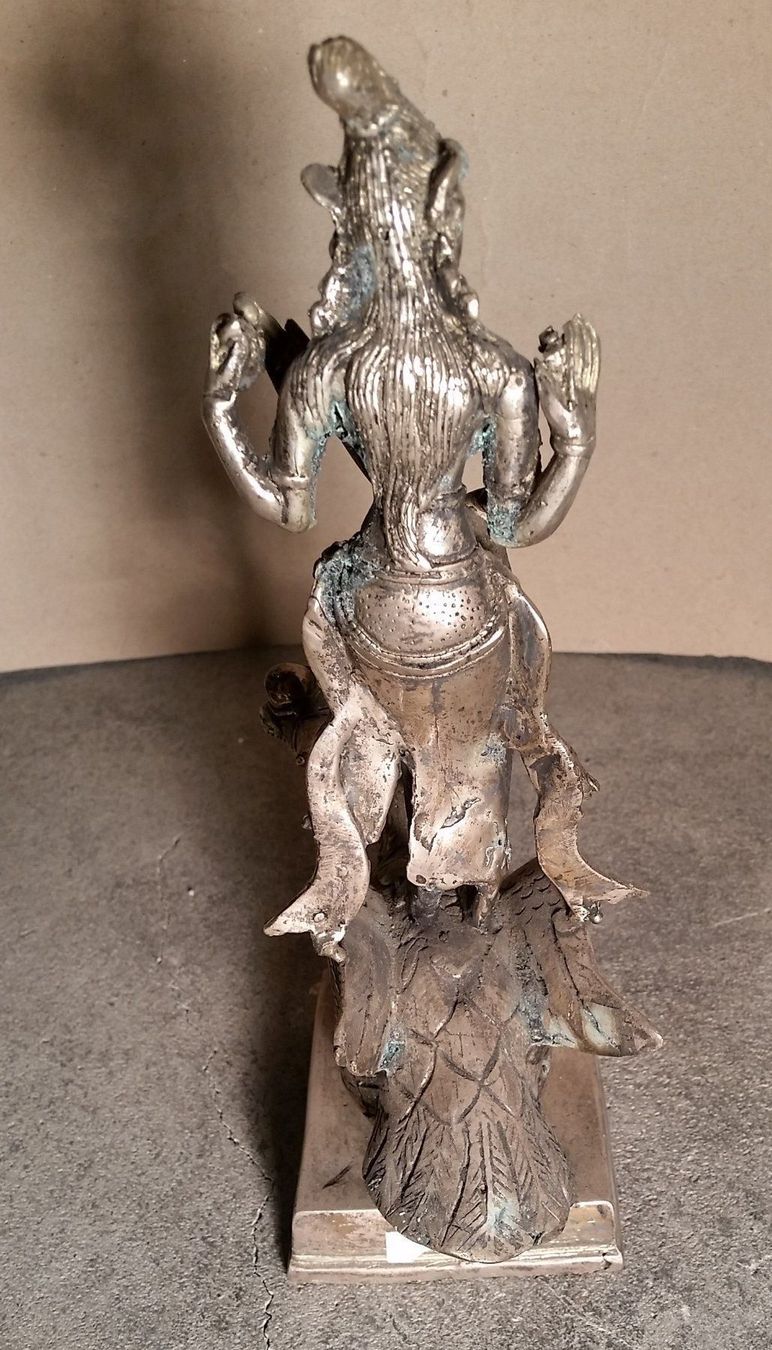 Figuren: Figur aus Metall; Vishnu mit Garuda – Gebraucht aus Herrliberg von AlexandraBopp 2
