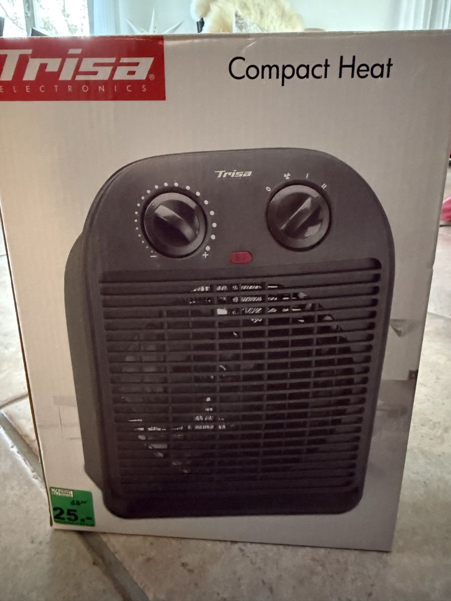 Trisa Radiatori: Trisa Compact Heat Heizlüfter, neuwertig – Nuovo (secondo la descrizione) da Grosswangen venduto da orbi80