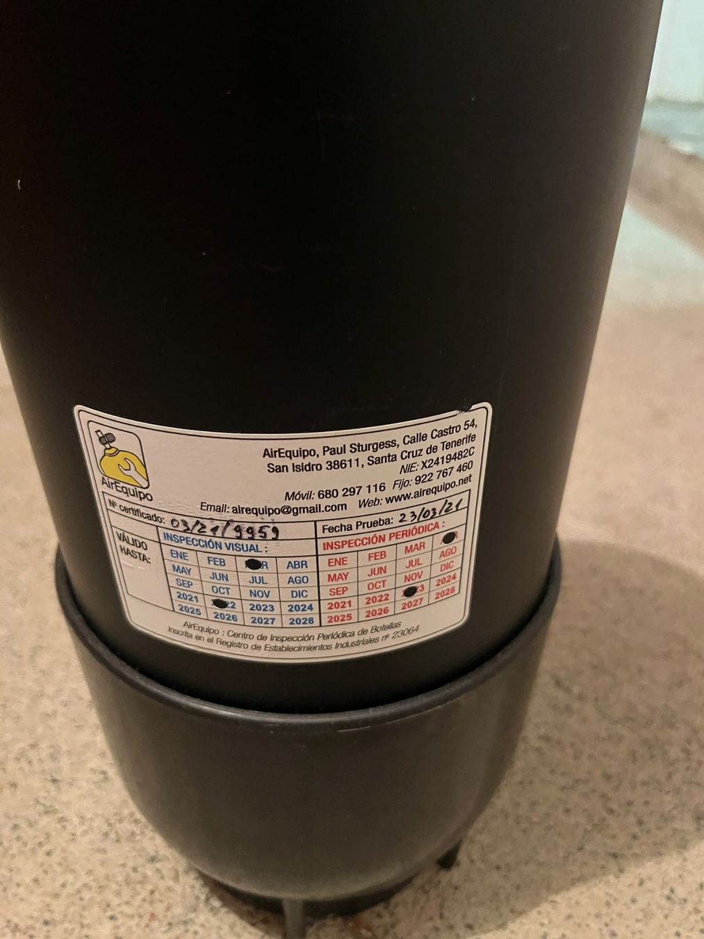 Bombole da sub: Tauchflasche Scubapro – Usato da Winterthur venduto da emilio91 1