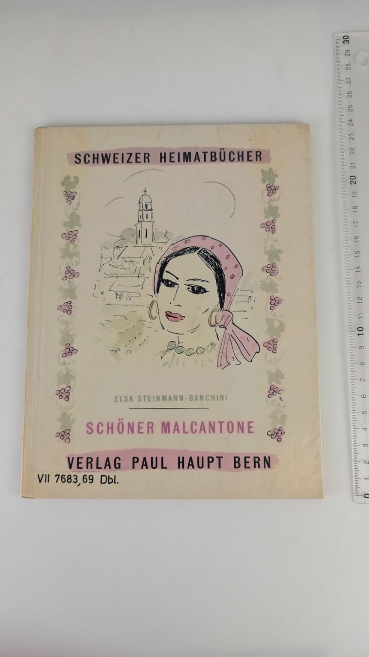 Libri: Schweizer Heimatbücher: Schöner Malcantone 1955 – Usato da Zürich venduto da axolottchen
