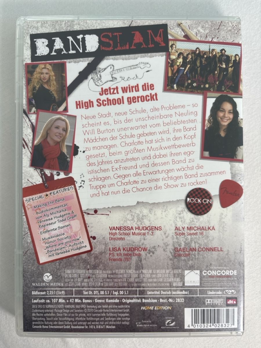Tutti i DVDs: DVD - Bandslam, Get ready to Rock – Usato da Walenstadt venduto da feh_t89n 1