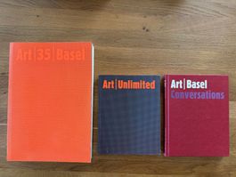 Art Basel: 3 Kataloge, Art 35 Basel, Unlimited, Conversation