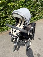 Bugaboo Donkey Geschwisterkinderwagem mit viel Zubehör