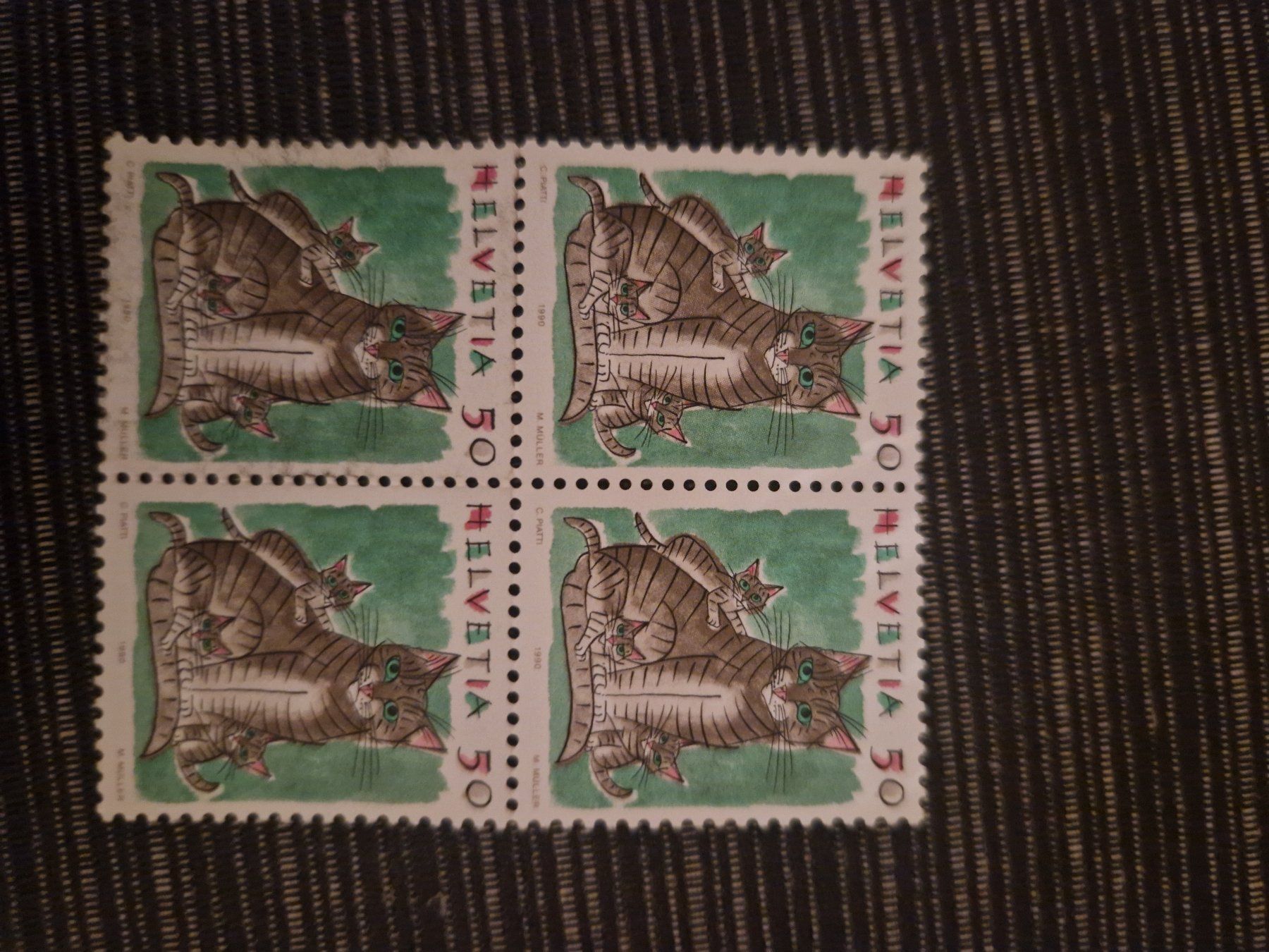 Tutti i francobolli: Briefmarken 50er Viererblock – Usato da Zug venduto da Milkyman
