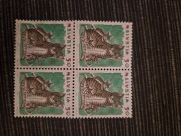 Briefmarken 50er Viererblock