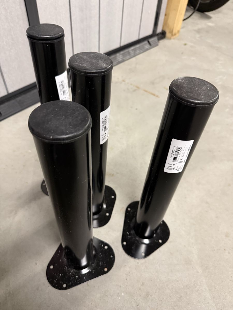 Sonstiges Mobiliar: Möbelfüsse Element System schwarz 40cm 4 Stk. Neu – Neu und originalverpackt aus Gunzgen von Fra1990