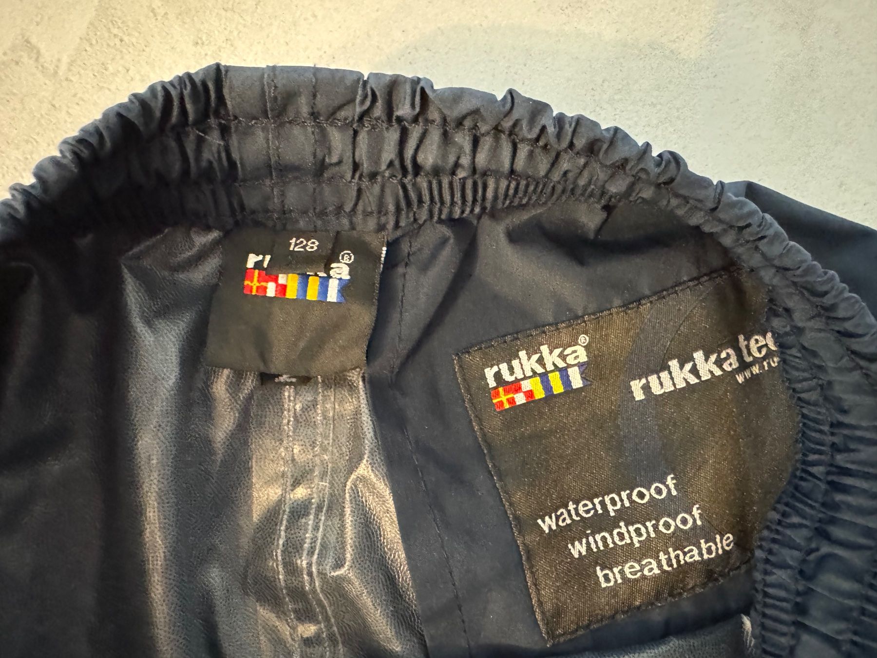 Rukka Hosen: Regenhose Rukka, 128 – Gebraucht aus Siebnen von Nulu12 1