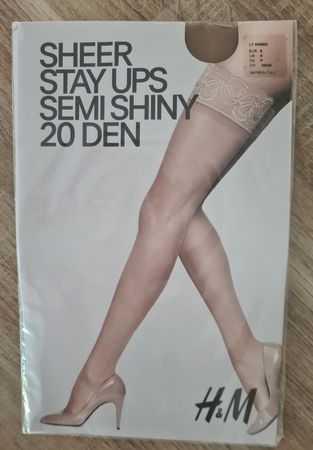 Bas de cuisse ambre(S)"H&M"Made Italie(ENVOI 1fr)