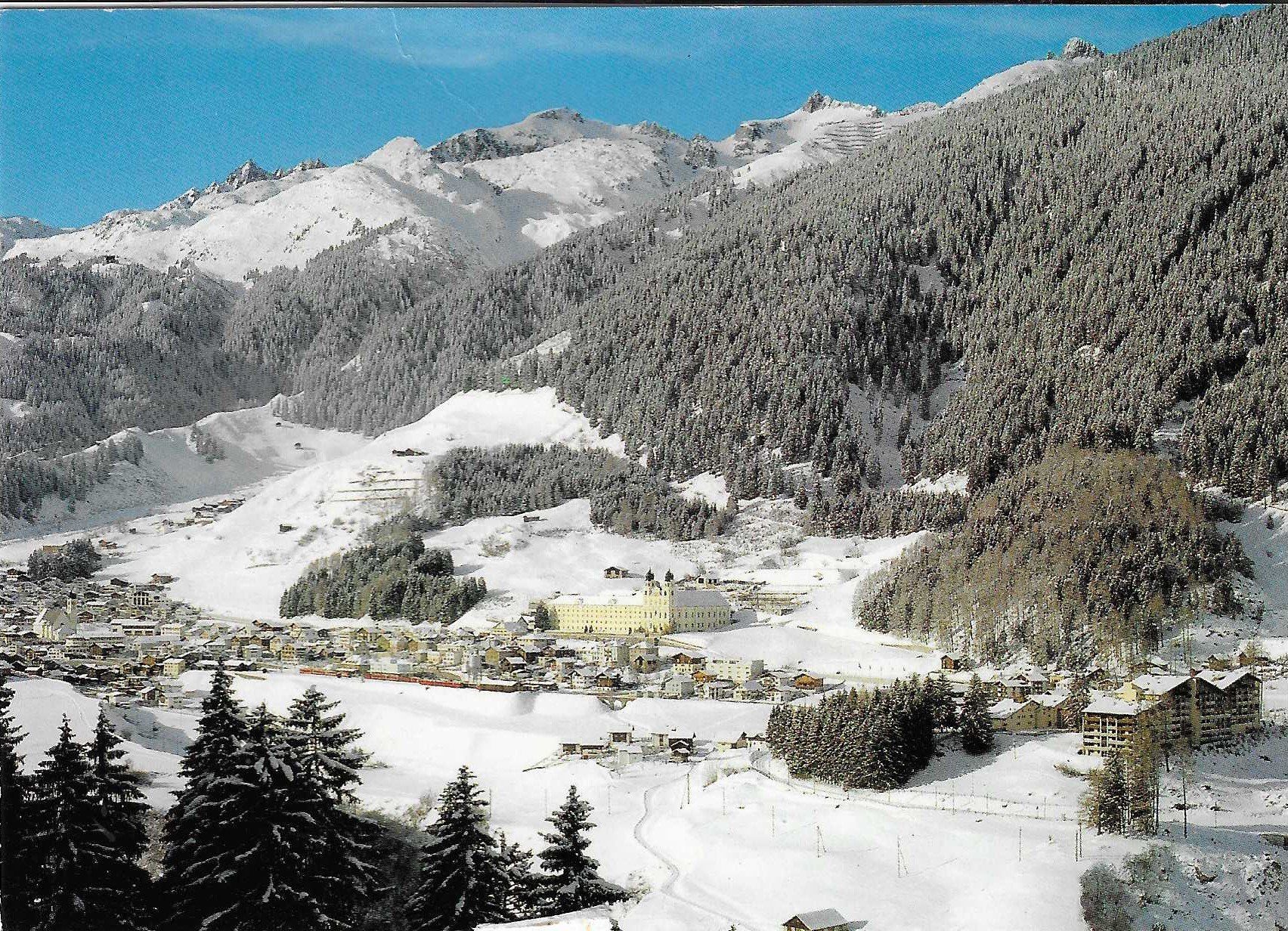 Ansichtskarten: Disentis/Mustér GR – Gebraucht aus Rothrist von Stranglehold