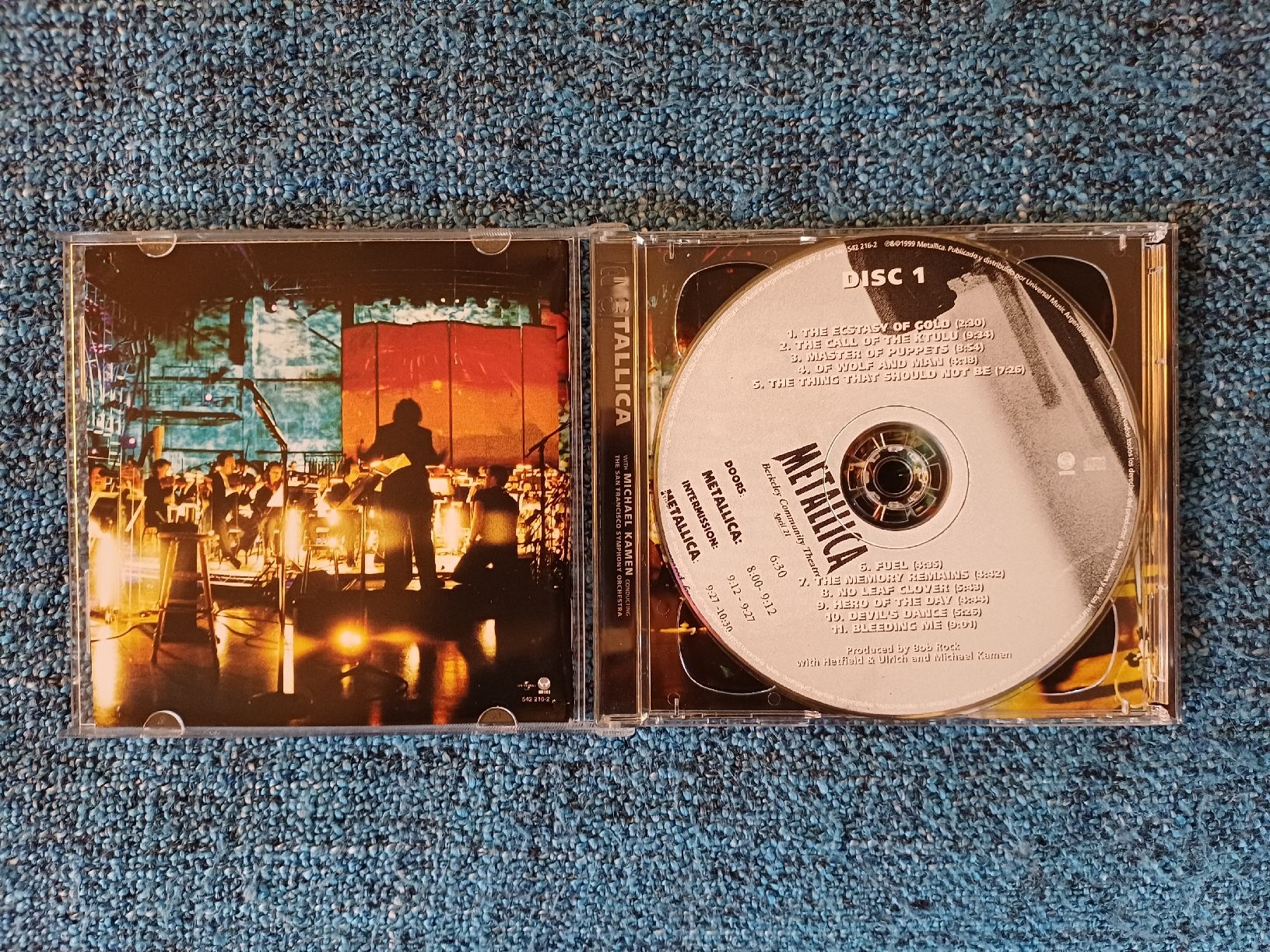 CD: Metallica "S & M" CDx2 – Usato da Begnins venduto da Drastic-Sound 2
