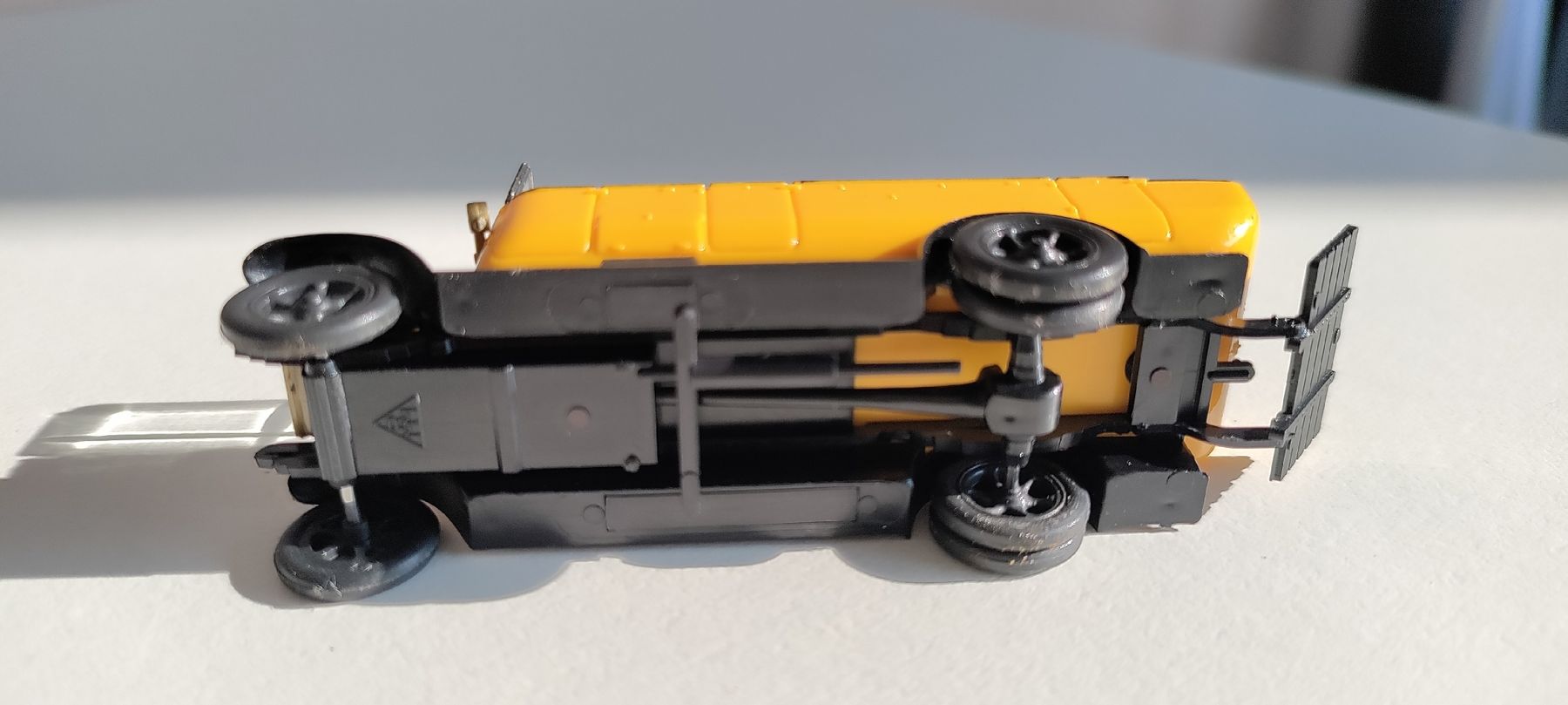 Roskopf Voitures modèles: ROSKOPF-MODELL - "FBW-Alpenwagen/PostAuto"| gelb | Cabrio  – D'occasion à Boswil par MAF_952 2