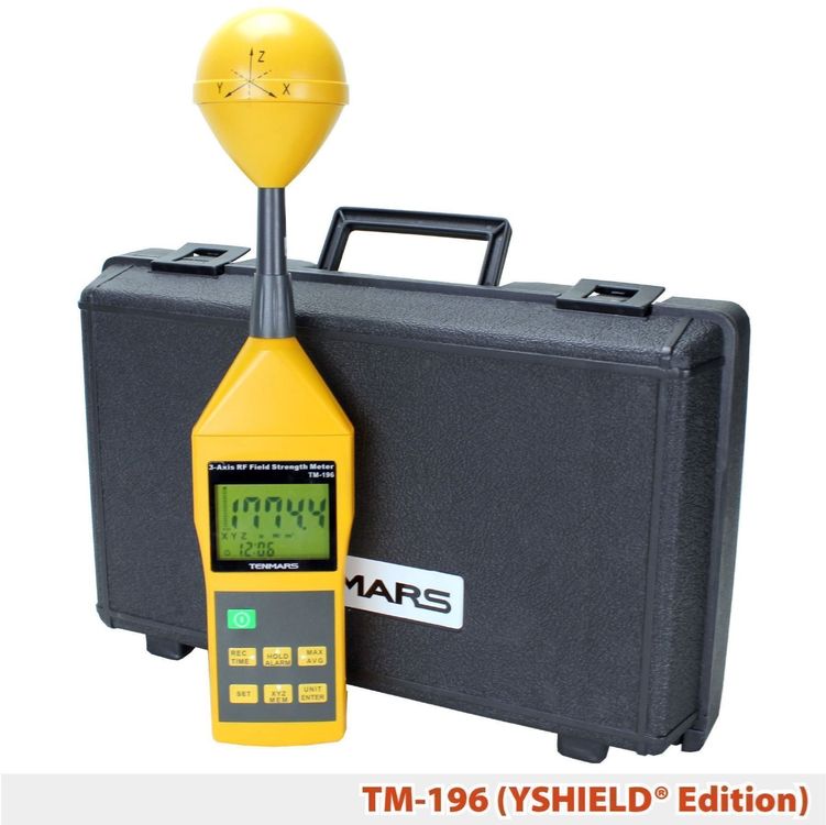 Messen: 5G Spürnase Elektrosmog finderTM-196 3 AXIS Smartmeter Detek – Neu und originalverpackt aus Wynau von Intexpool24