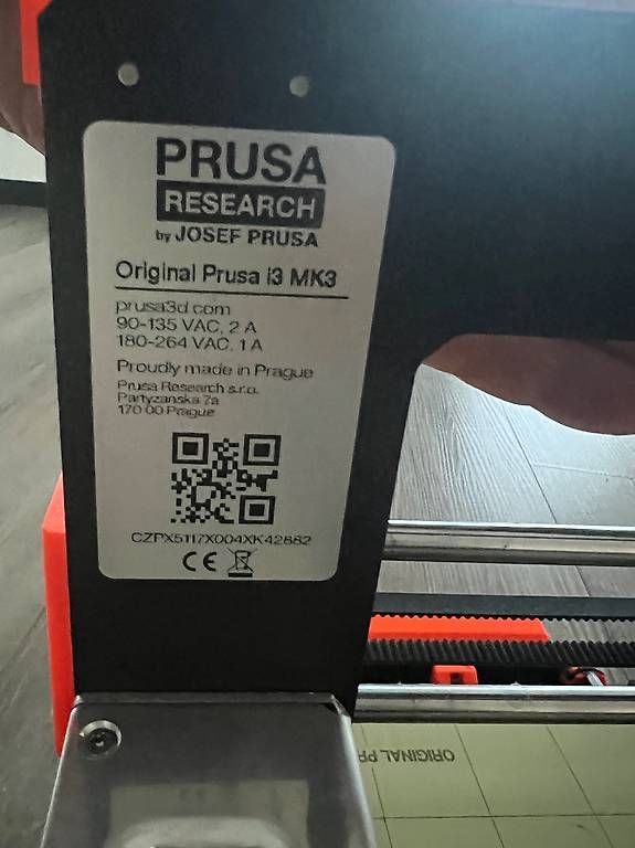 Stampanti 3D: Original Prusa MK3 3-D Drucker – Usato da Thalwil venduto da schleiereule67 2