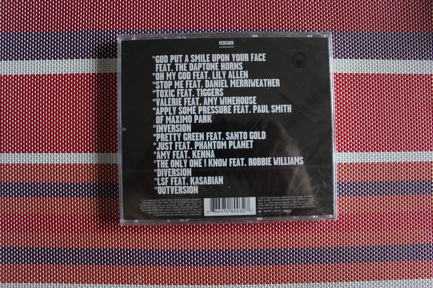 CDs: Mark Ronson - Version CD NEU ( 990) – Neu und originalverpackt aus Geroldswil von CD-Verkauf-2022 1