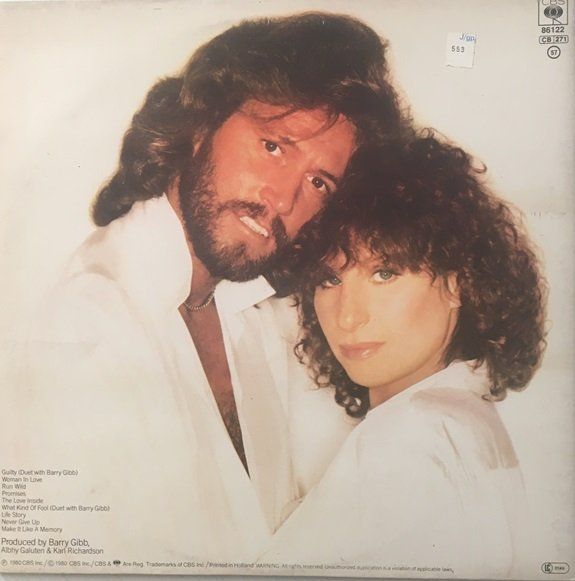 Dischi in vinile: Barbra Streisand - Guilty (LP) – Usato da Grüningen venduto da azulvinyl 1
