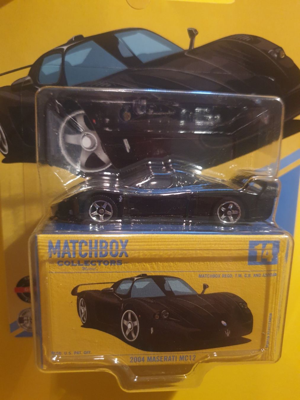Matchbox Modellini d'auto: Matchbox 2004 MASERATI MC12 – Nuovo e nell'imballaggio originale da Oftringen venduto da Rotor 5
