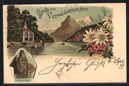 Litho Tellskapelle am Vierwaldstätter-S